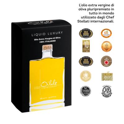 Olio Extravergine di Oliva 100% Italiano monocultivar Coratina -  Liquid Luxury Style - 500ml OILALA015S - BbmShop